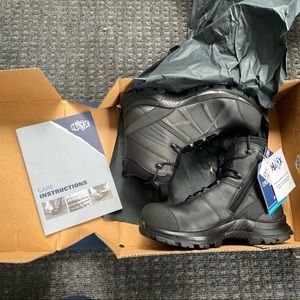 Haix Women’s Black Eagle 55 Mid Safety Boots brand new